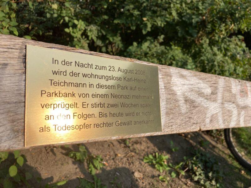 Gedenken an Karl-Heinz Teichmann